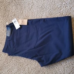 Mens polo pants classic dark blue